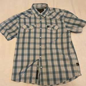 Howler brothers button up short sleeve shirt